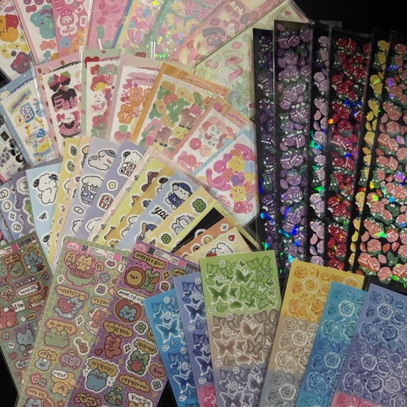 20+ sheets！Colorful Assorted Sticker - Picture 3 of 9